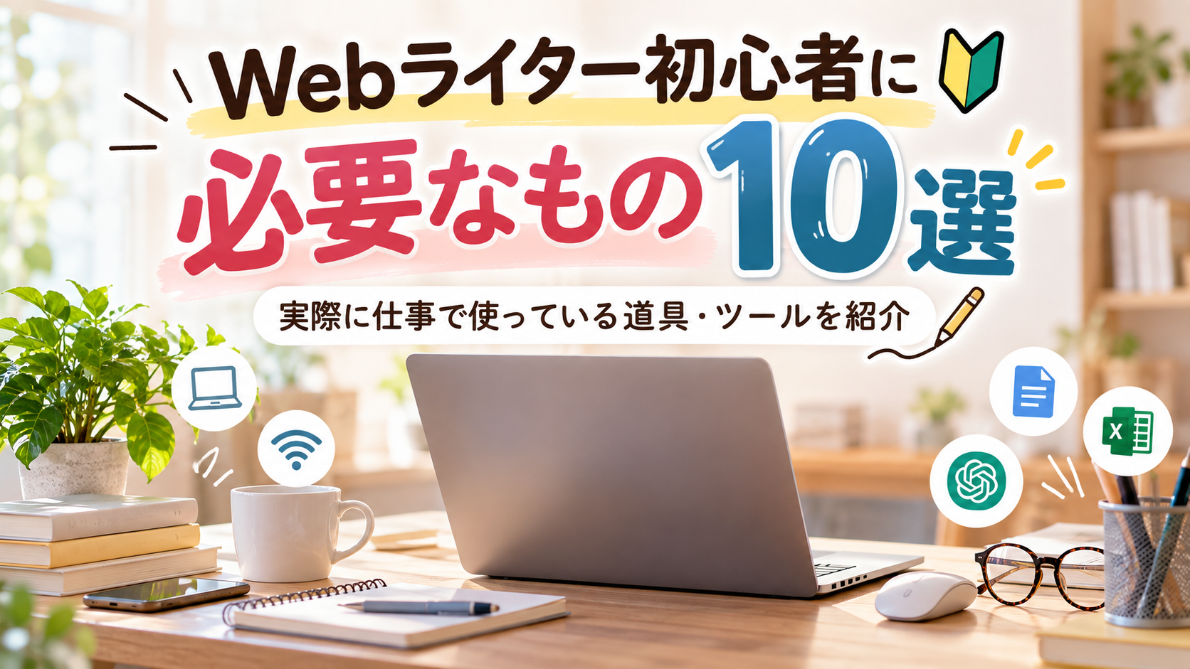 Webライターの必需品10選